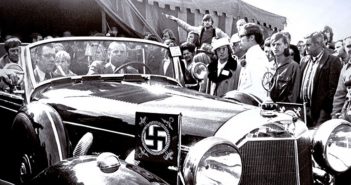One of the limousines used by the Third Reich leadership, brought to America after World War II